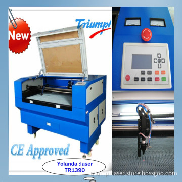 Wood MDF Acrylic Plexiglas Plastic PVC Veneer Rubber Fiberglass Leather Laser Cutting Machines for Non-Metal Engraving (TR1390)